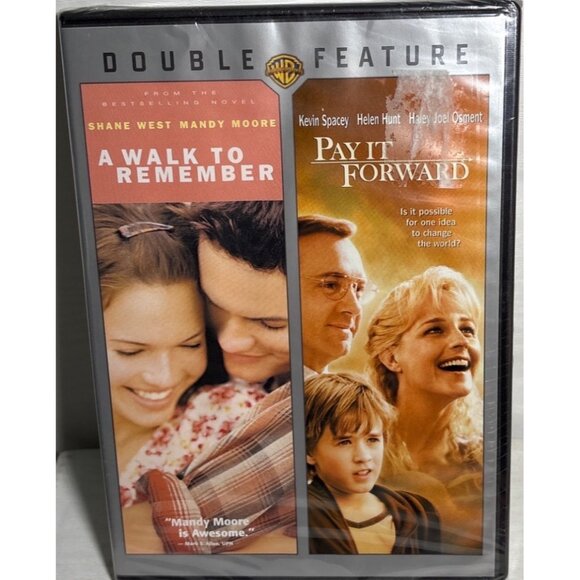 A Walk To Remember & Pay It Forward DVD Set New Sealed - Picture 1 of 4